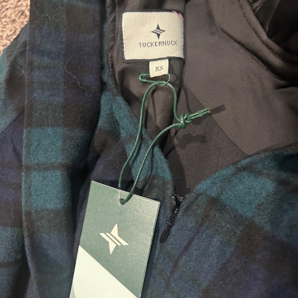 NWT Tuckernuck Faye Blouse in Blackwatch Plaid XS - Picture 3 of 3